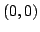 $(0, 0)$